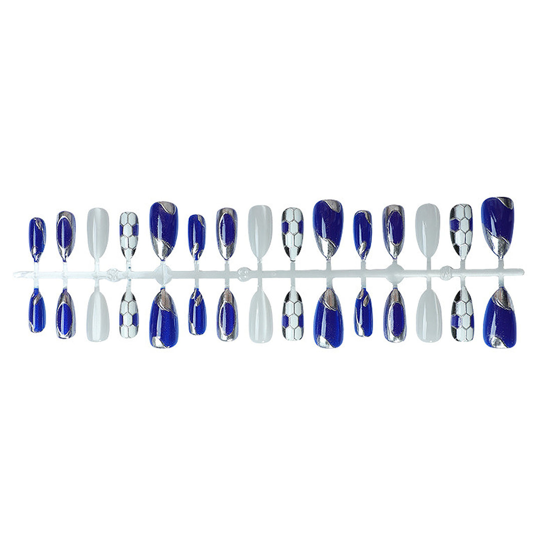 Decorative Gel Press-On Nail Set Stornfield