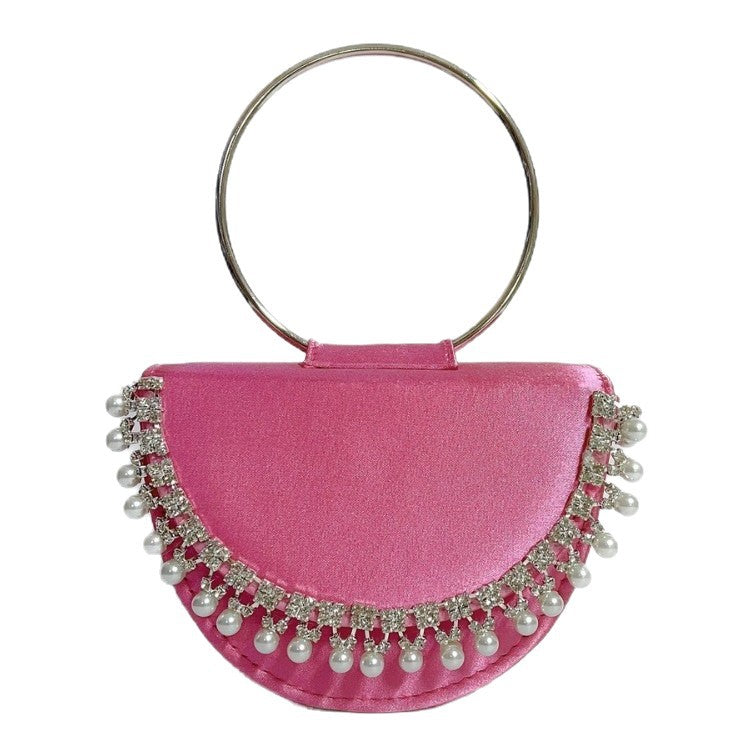 Pearl-Accented Evening Clutch