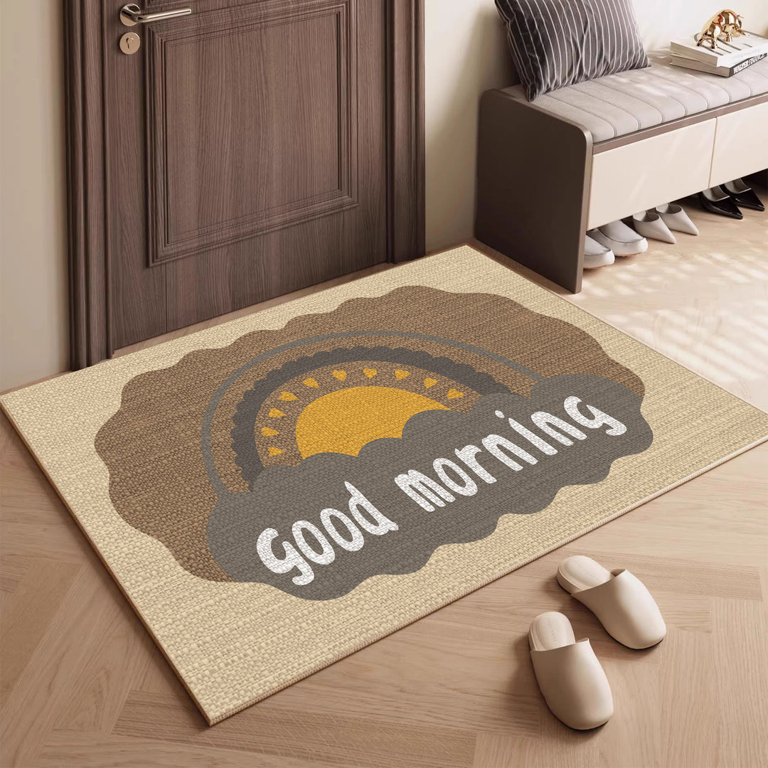 Geometric Pattern Entryway Mat