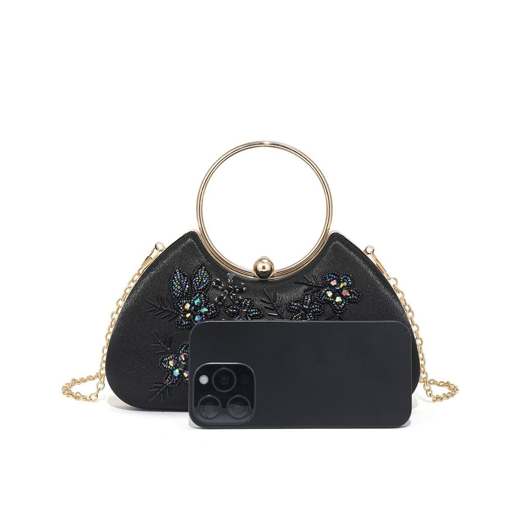 Embroidered Evening Clutch