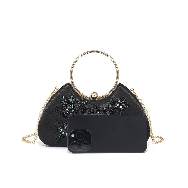 Embroidered Evening Clutch