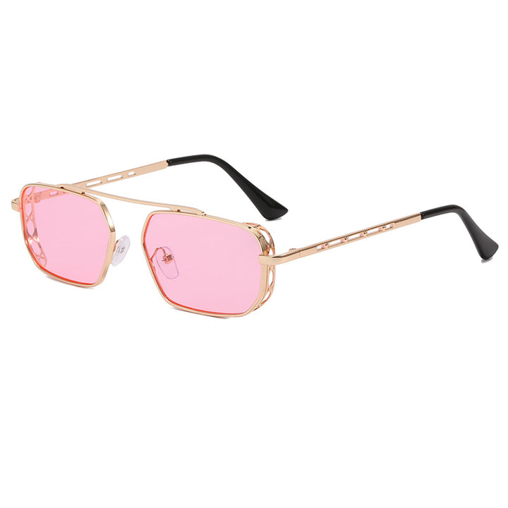 Women's fashionable sunglasses in modern hexagon design Stornfield