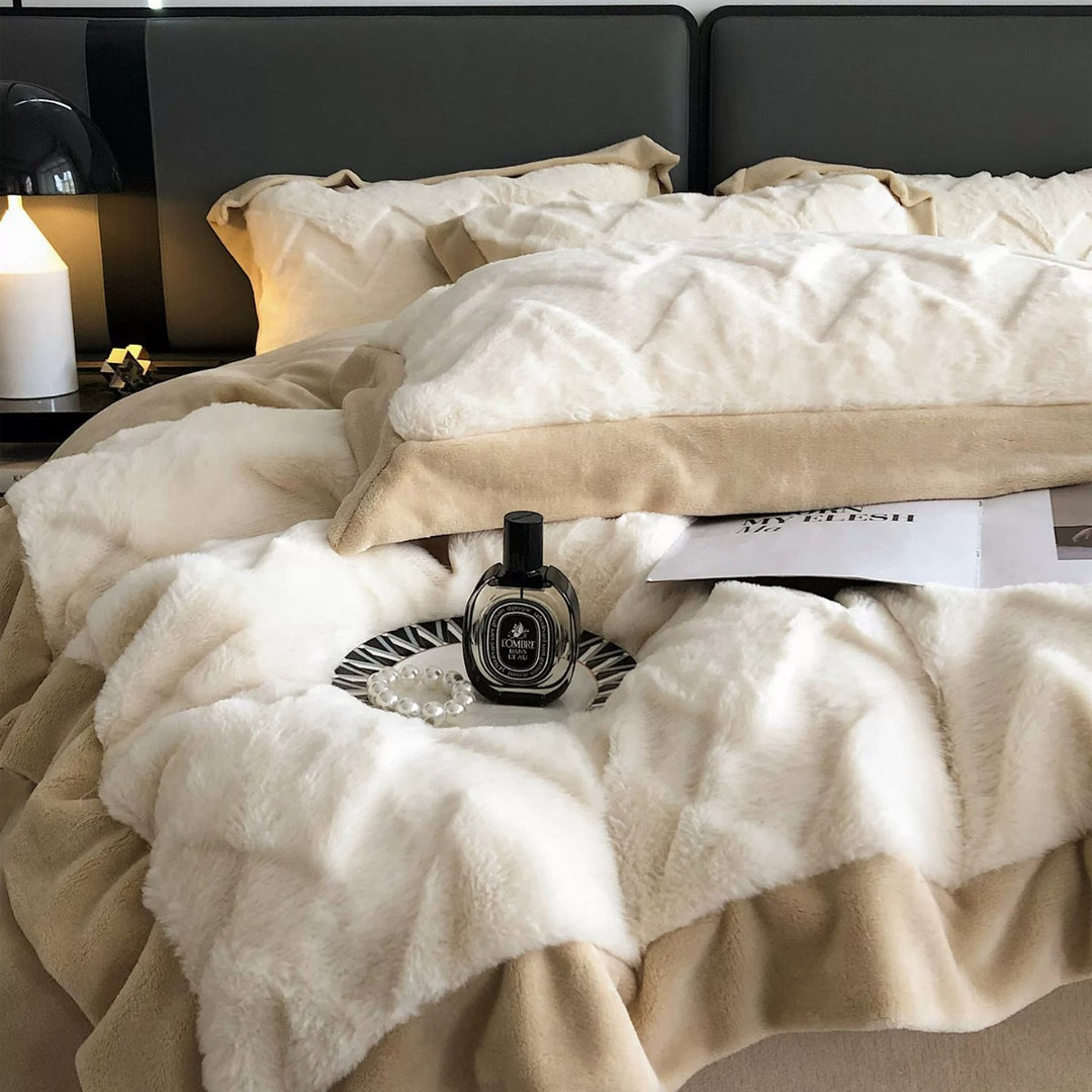 Decorative Premium Decorative Fleece Throw Blanket Stornfield