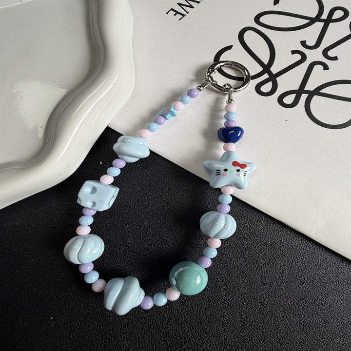 Decorative Beaded Charm Phone Lanyard Stornfield 1790135831