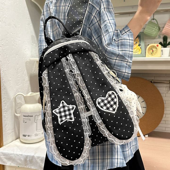 Playful Polka Dot Crossbody Bag
