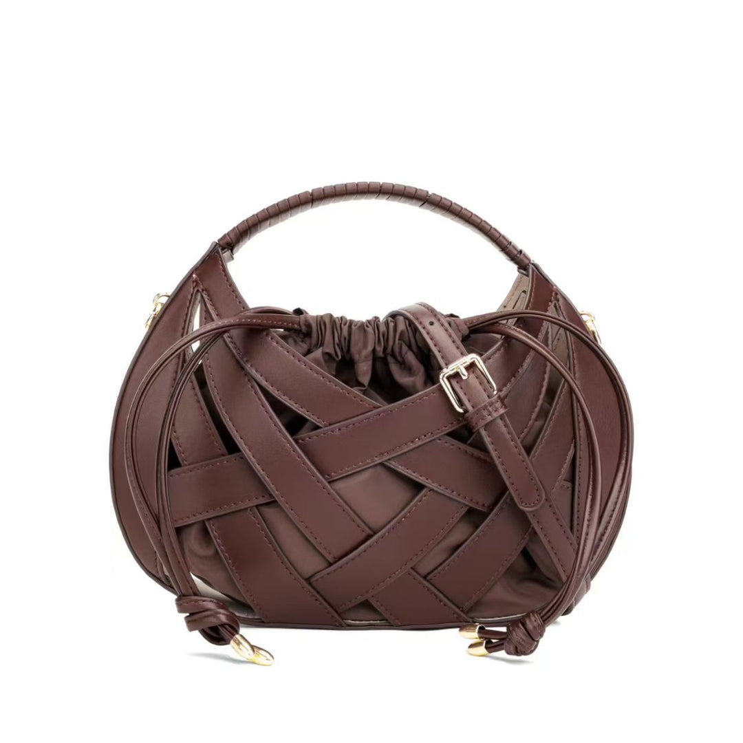 Chic Woven Handle Handbag Stornfield