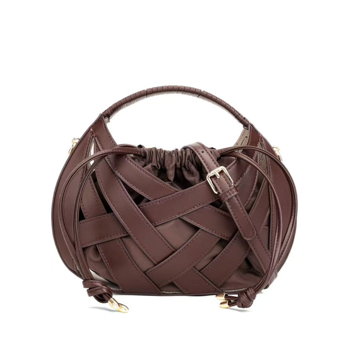 Chic Woven Handle Handbag Stornfield