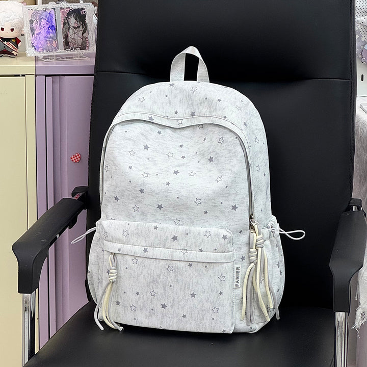 Durable Star-Patterned Casual Backpack Stornfield