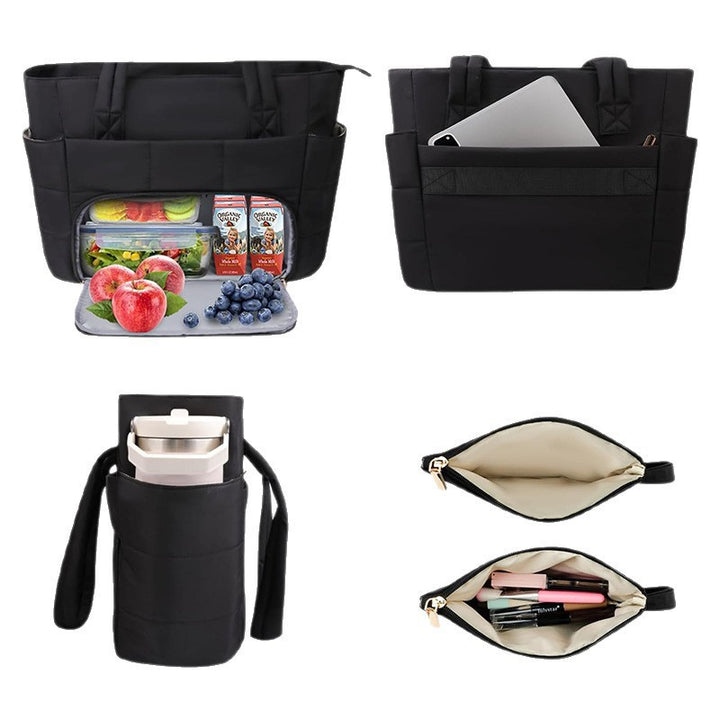 Stylish everyday and cooling bag with innovative compartment system Stornfield