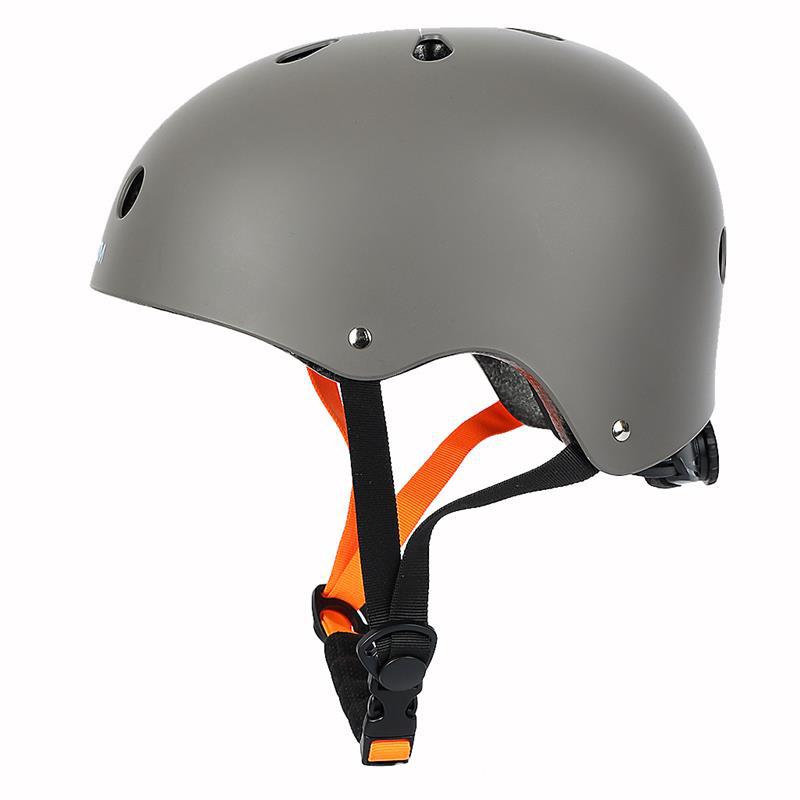 low-profile multi-sport helmet with EPS impact-absorbing liner and adjustable chin strap Stornfield