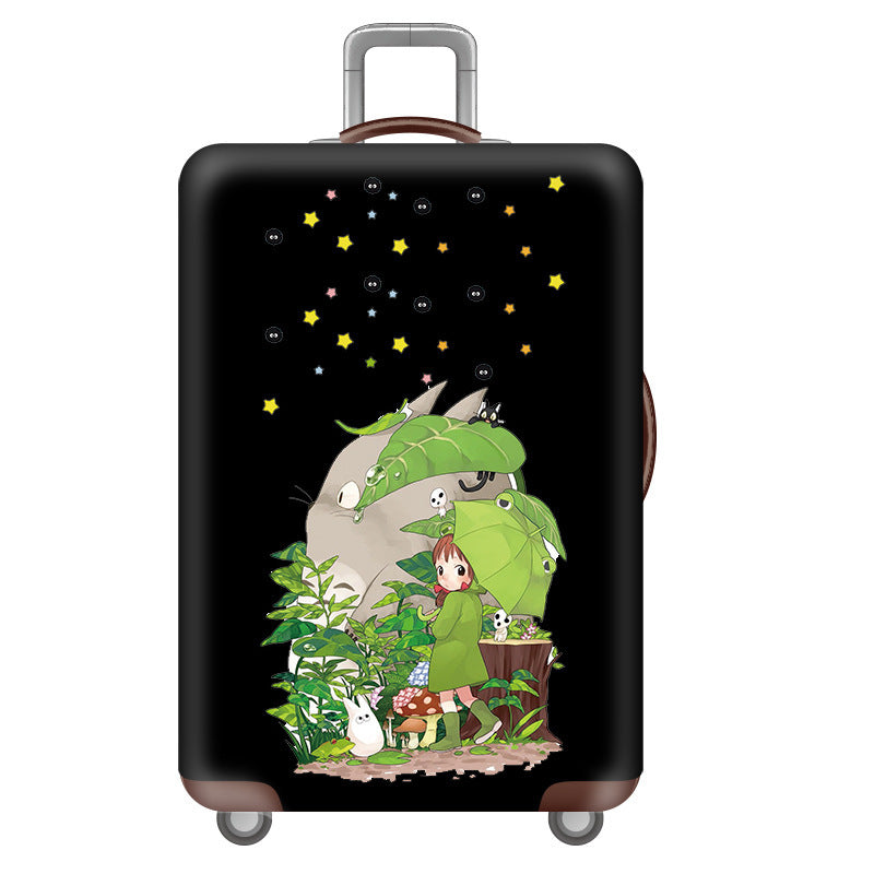 Women's Hardshell Travel Suitcase with Floral Decoration Stornfield