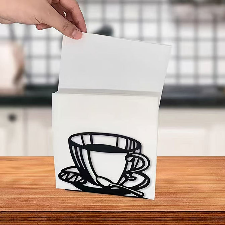 Elegant napkin holder made of metal Stornfield