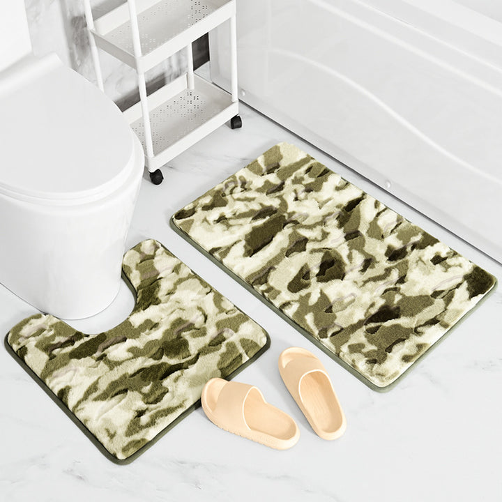 Plush Bath Rug Set