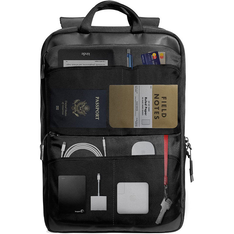 Men's practical business backpack with padded laptop compartment and organization system Stornfield