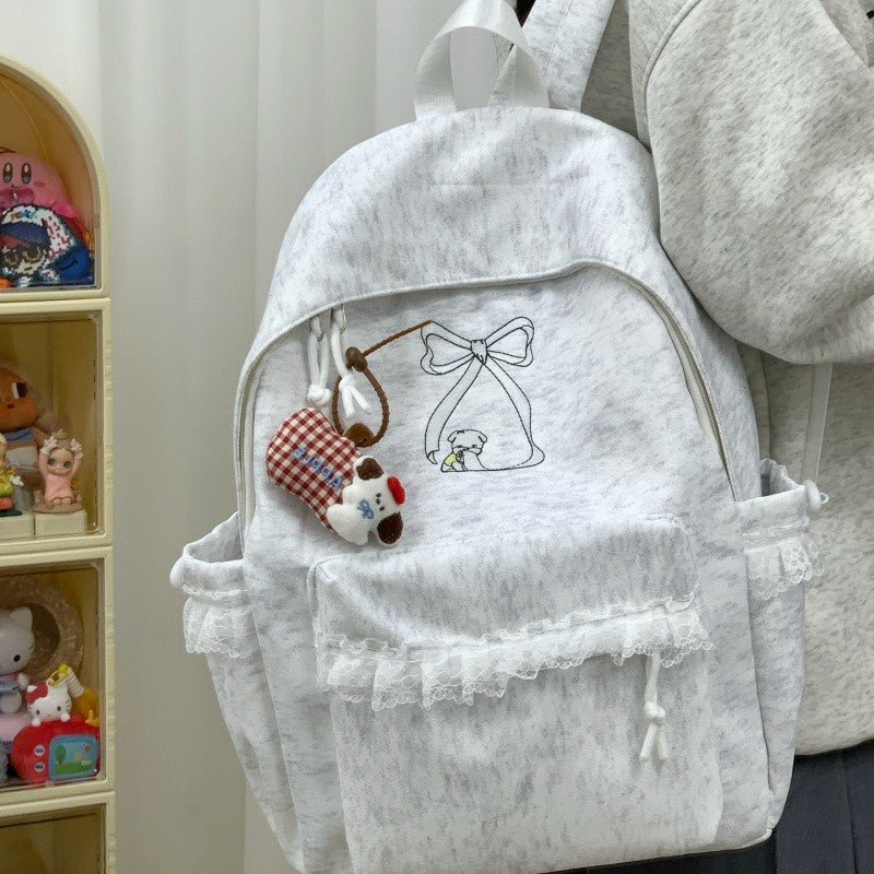 Playful backpack with cute design and practical compartments Stornfield