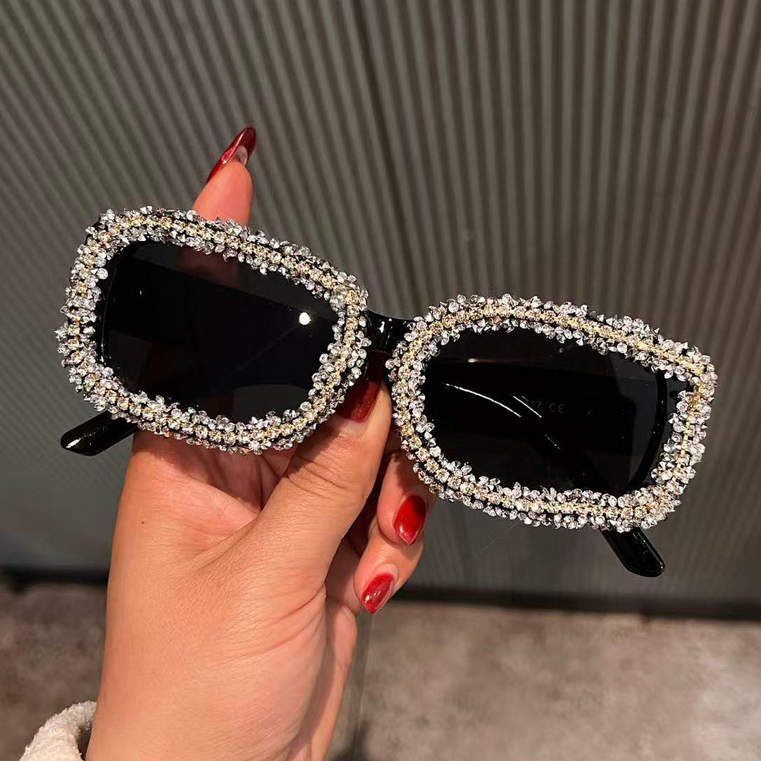 Women's sunglasses with luxurious crystal frame Stornfield