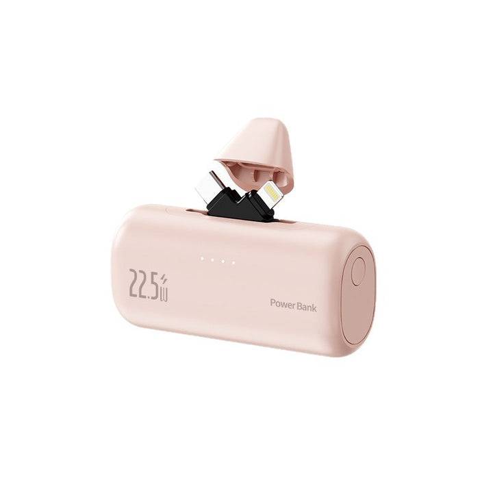 Portable power bank with integrated Lightning connector and fast charging function Stornfield