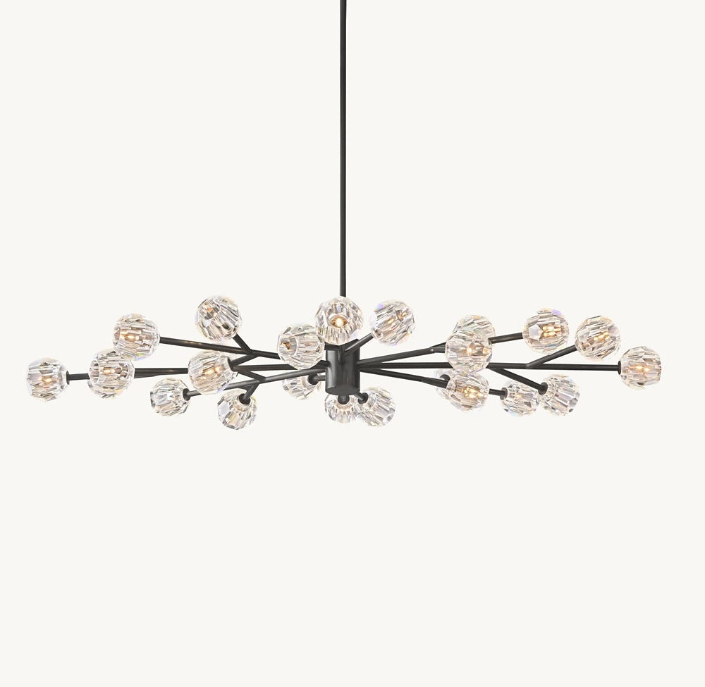 Modern Floral Chandelier