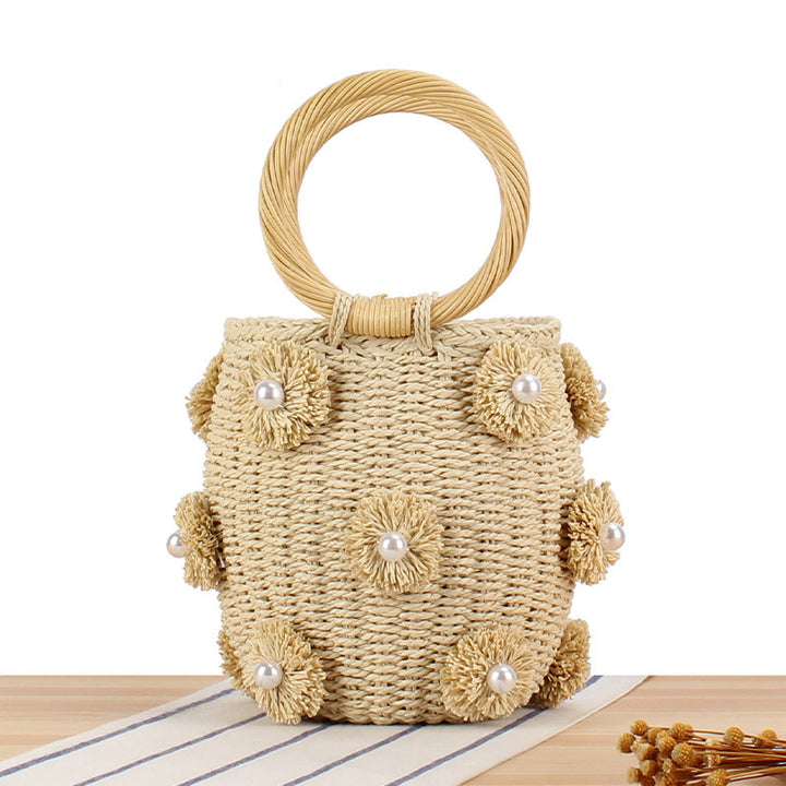 Handbag with Unique Pearl Applications Stornfield