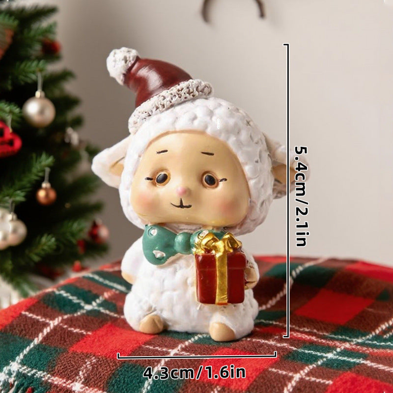 Decorative Christmas figure in sheep design Stornfield
