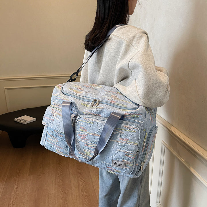 Embroidered Weekender Duffel Stornfield