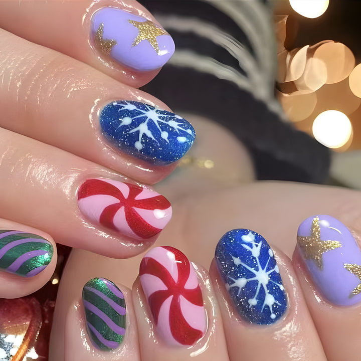 Festive Themed Nail Art Set Stornfield