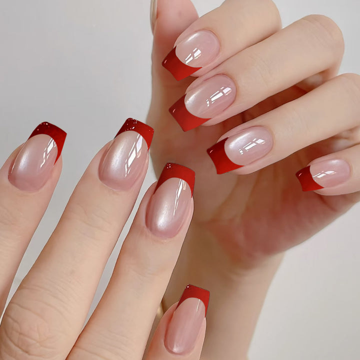 Stylish Elegant French Tip Nail Art Stornfield