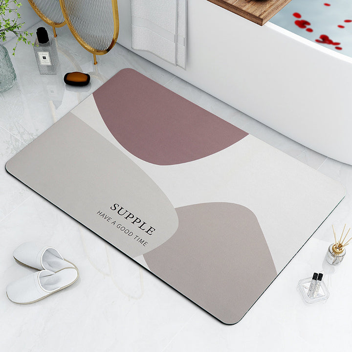 Inspirational Quote Bath Mat