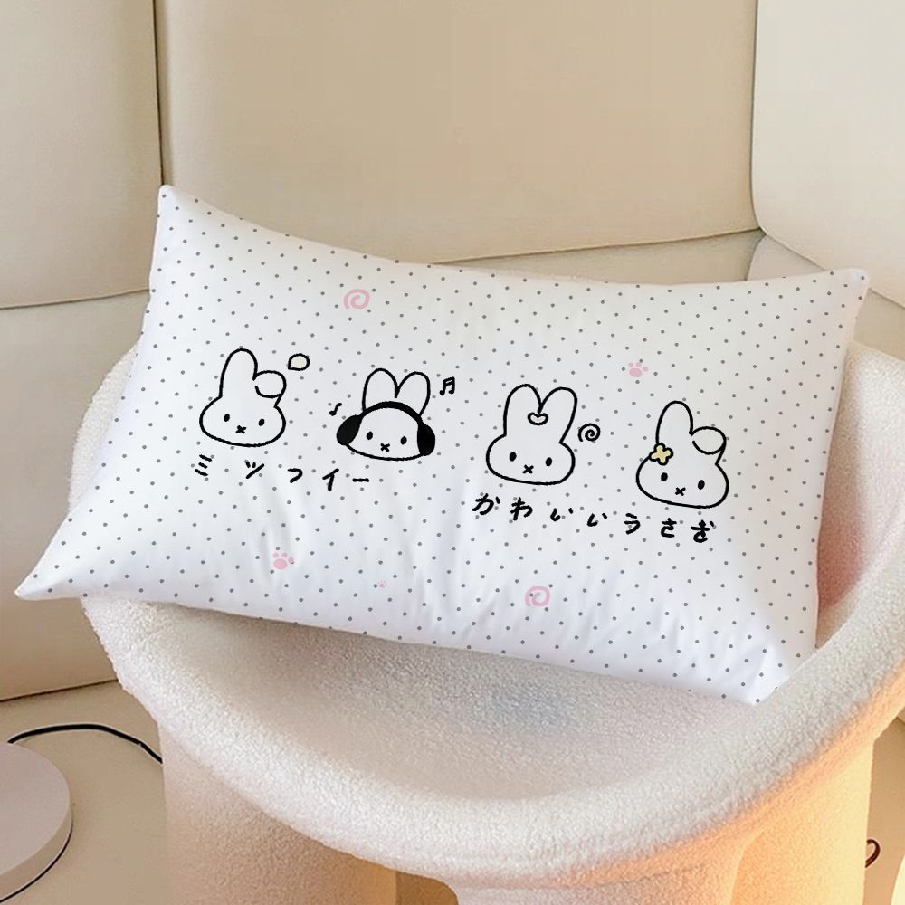 Cartoon-Themed Family Motivational Throw Pillow