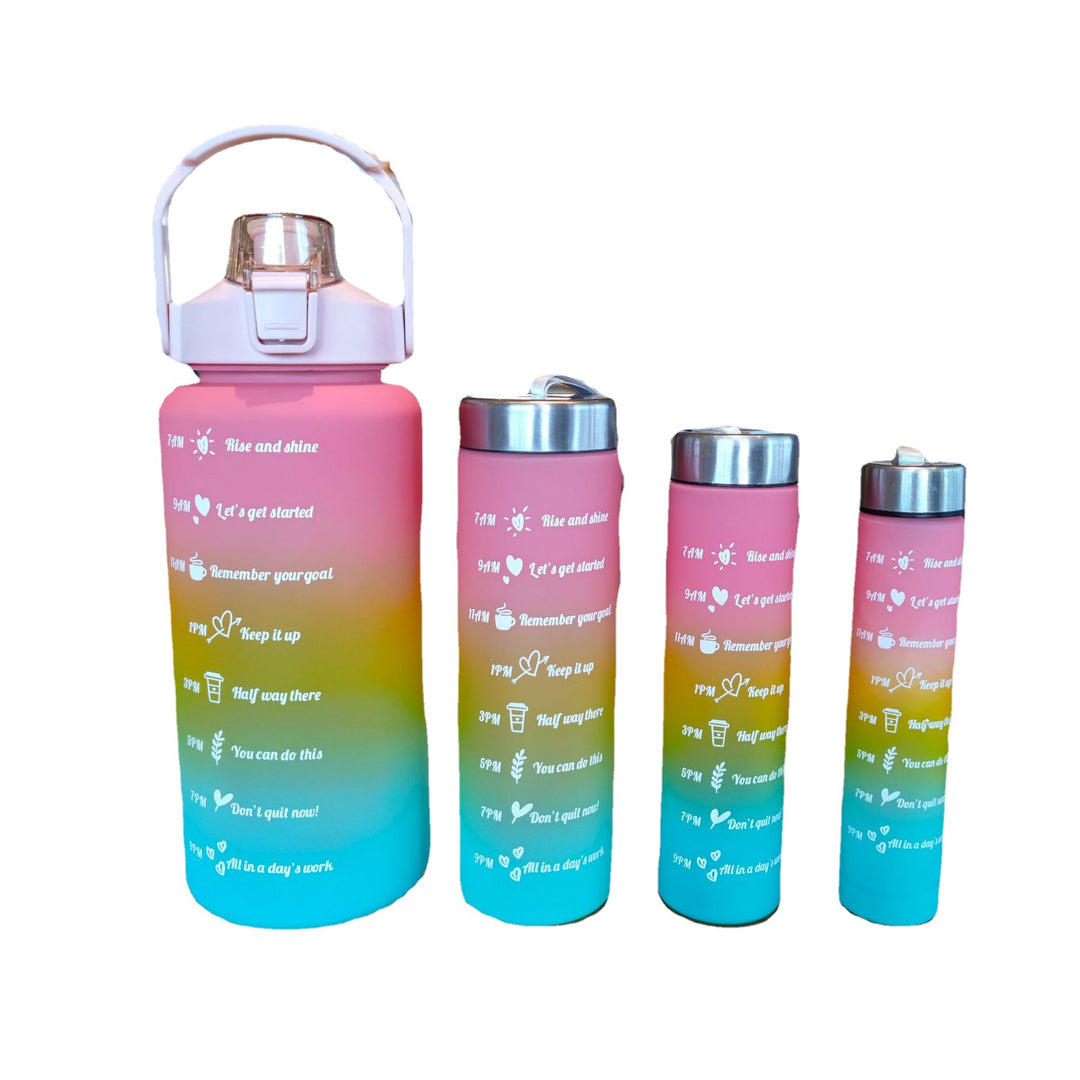 Ladies' Motivation Water Bottle with Time Scale and Ergonomic Design Stornfield