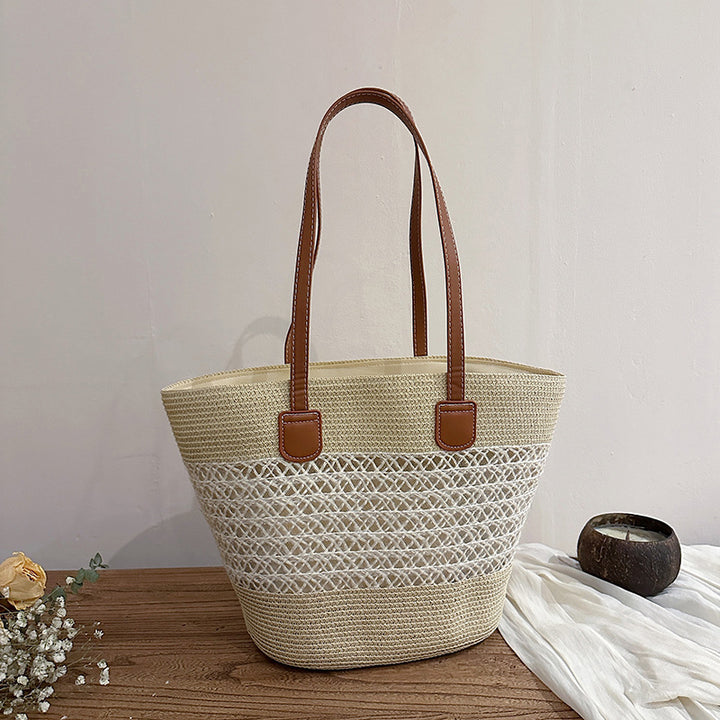 Straw Market Tote