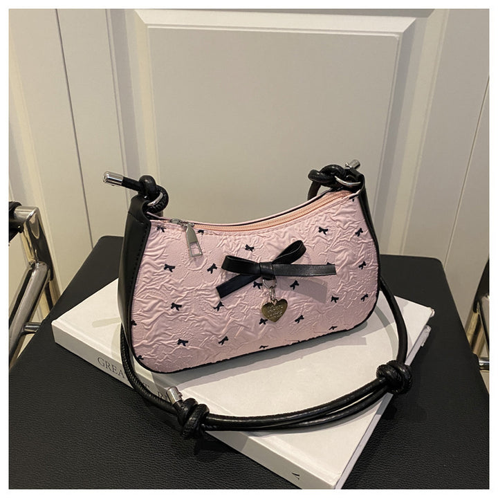 Charming Bow Detail Quilted Handbag Stornfield