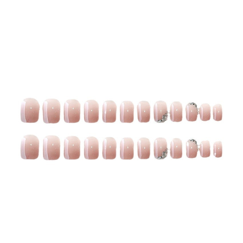Elegant Rhinestone-Designed Press-On Nail Tips Stornfield