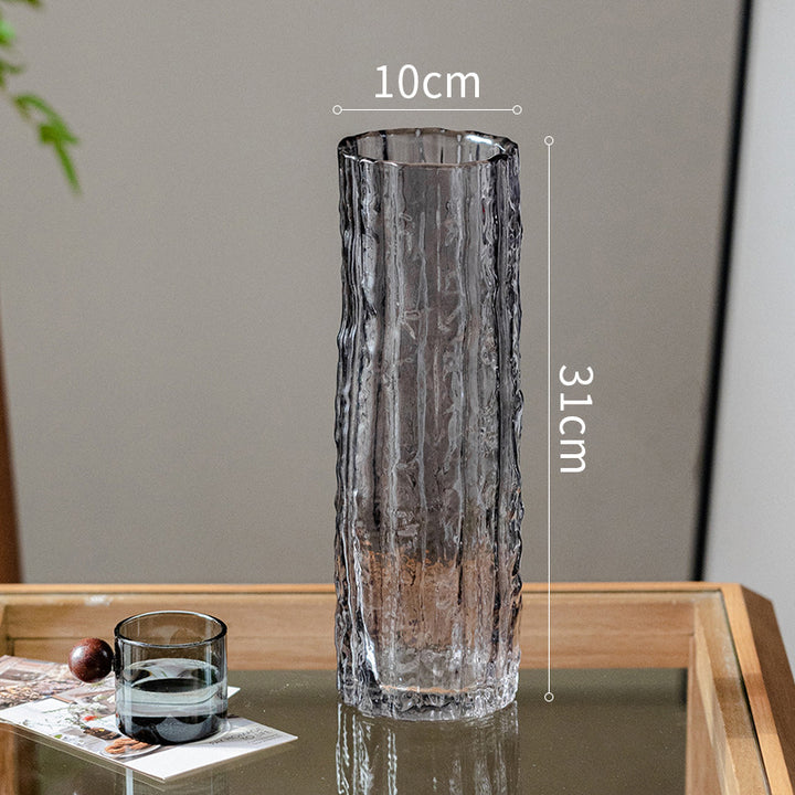 Artful Glass Vase in Modern Design Stornfield