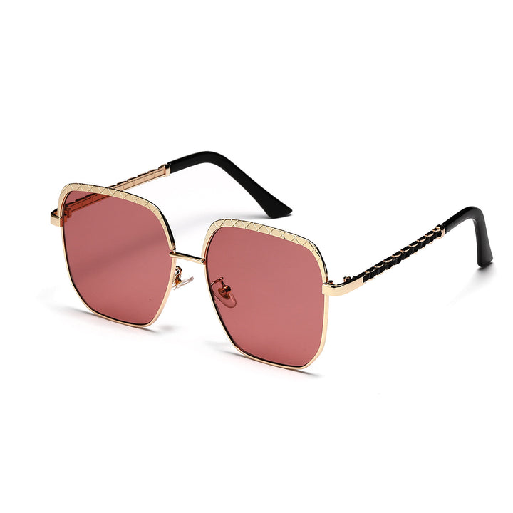 Women's fashionable oversized sunglasses in geometric design Stornfield