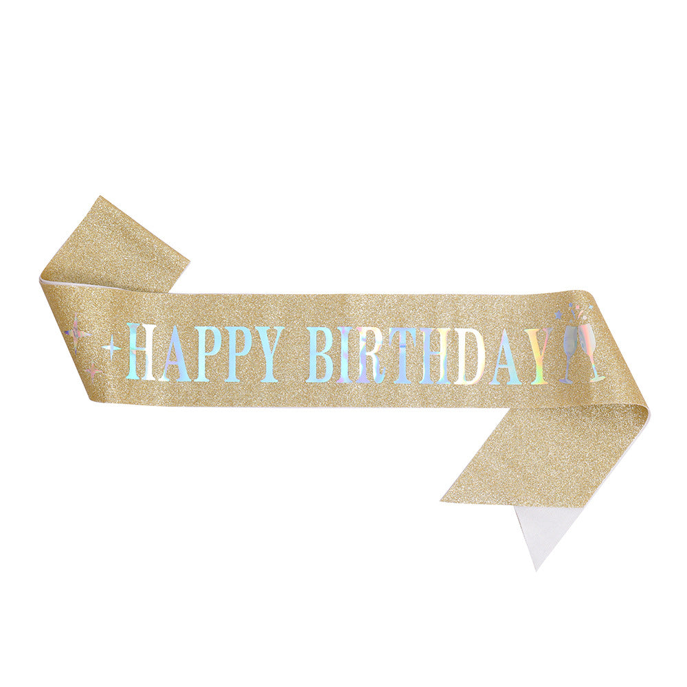 Women Funkenkrone with "Happy Birthday" lettering Stornfield