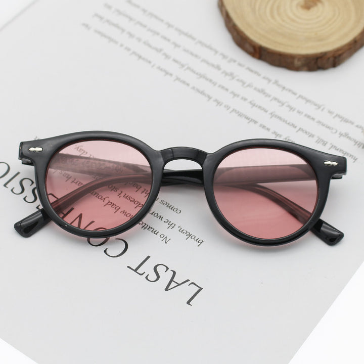 Ladies' Round Sunglasses with Elegant Design Stornfield
