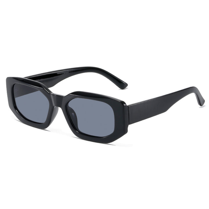 Ladies' fashionable square sunglasses with distinctive Stornfield frame