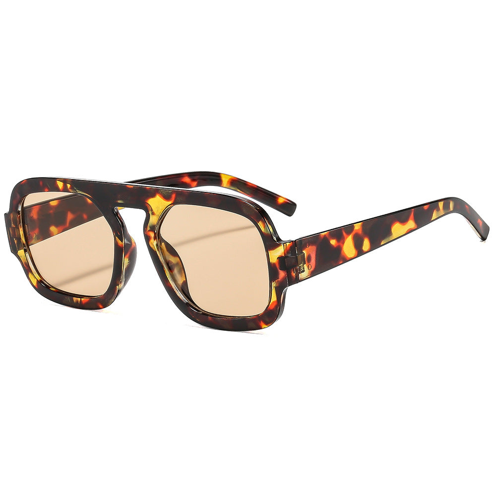 Men's Bold Retro-Inspired Square Sunglasses Stornfield