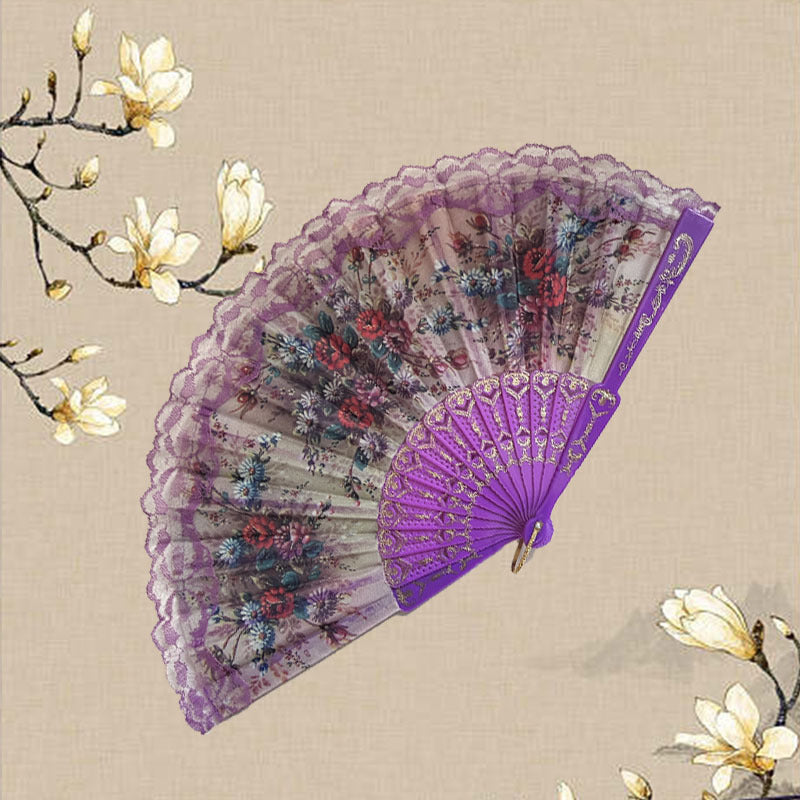 Ladies Elegant Hand Fan Stornfield