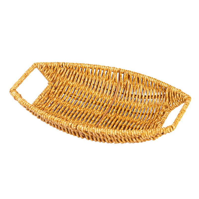 Decorative Handwoven Serving Tray Stornfield
