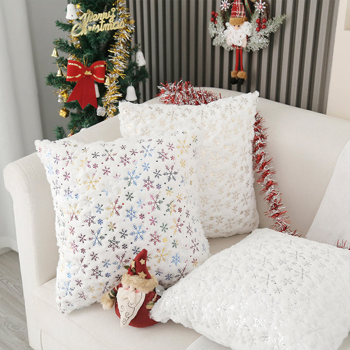 Luxurious Faux Leather Decorative Cushion