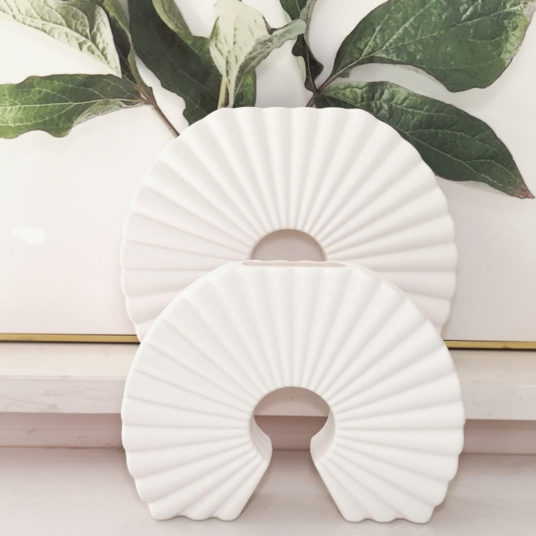 Decorative Fan-Shaped Sculpture Stornfeild