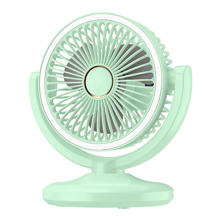 Ladies portable table fan with quiet operating volume and adjustable tilt angle Stornfield