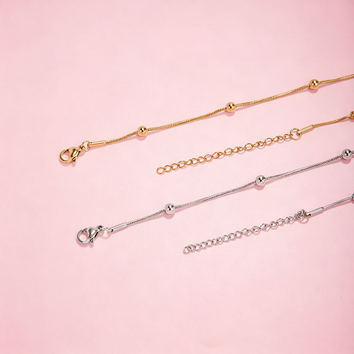 Adjustable Beaded Chain Bracelet Stornfield