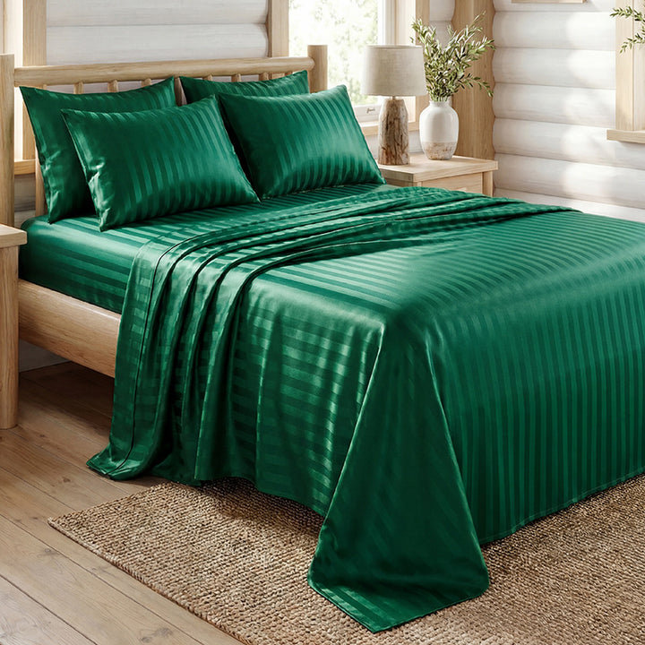 Luxury Satin Bed Sheet Set