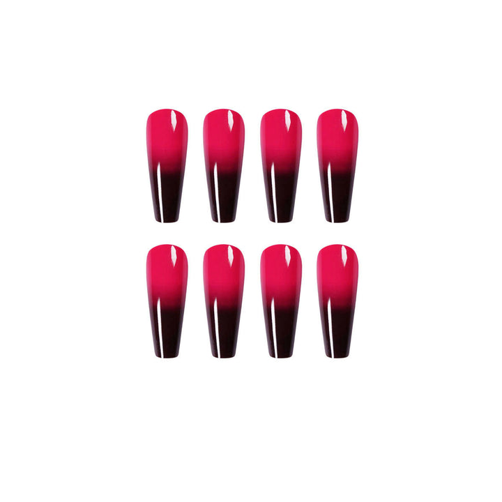 Artificial nail extensions with ombre effect Stornfield
