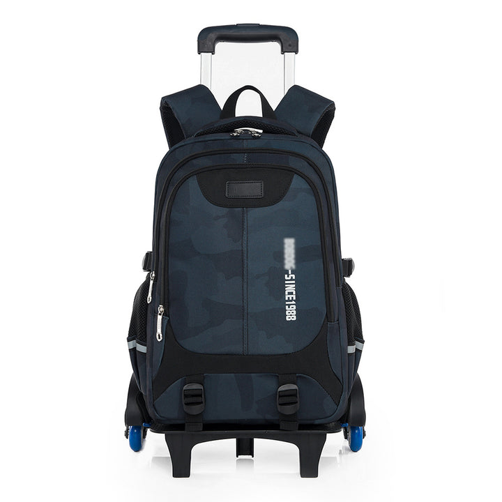 Rolling Camo Backpack