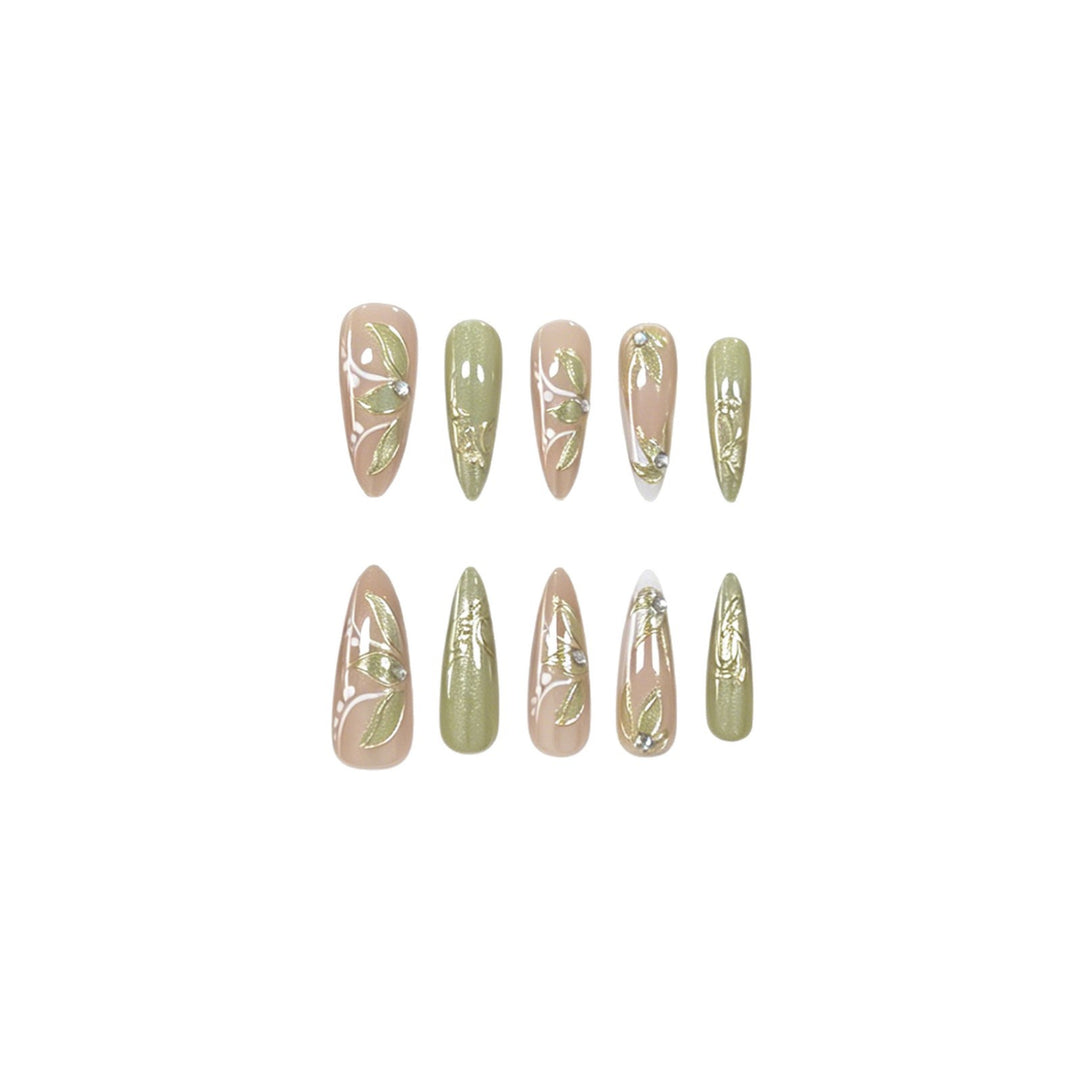 Elegant Floral Nail Art Extensions Stornfield 1789915831