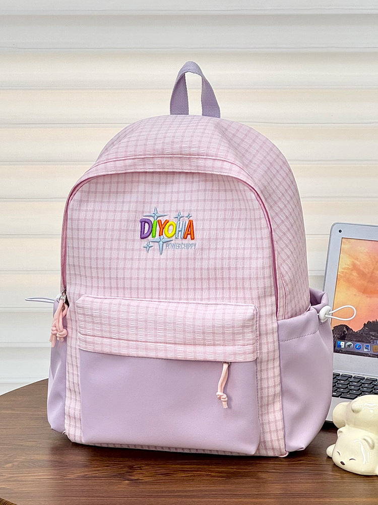 Textured School Backpack Stornfield